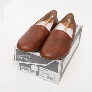Dansko Brown Leather Flats